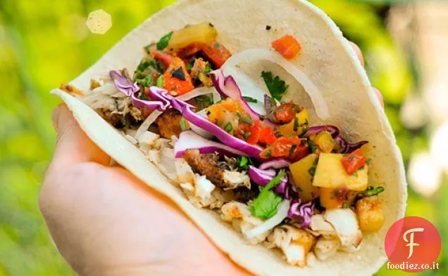 Grigliate: Tacos di pesce Tilapia