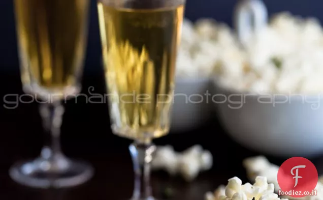 Tartufo Burro, Parmigiano e Timo Popcorn / Un Popcorn e Champagne Abbinamento