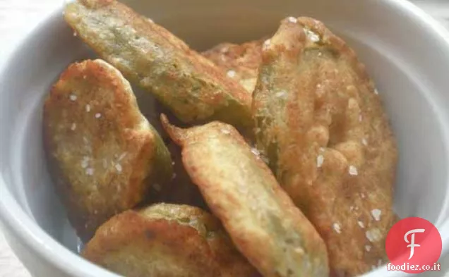 Grave calore: Gombo-Jalapenos fritti