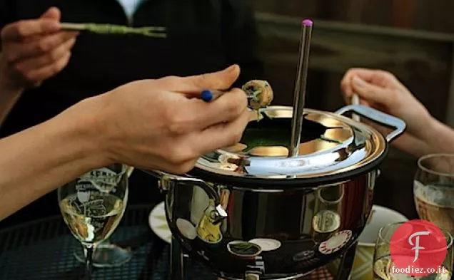Fonduta di spinaci