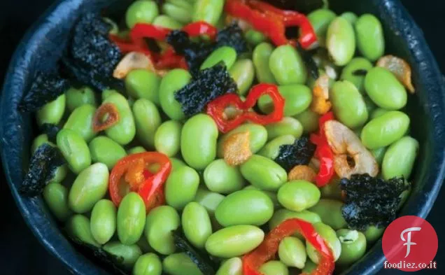 Nori Edamame tostato di Ripe con Aglio-ChileOil