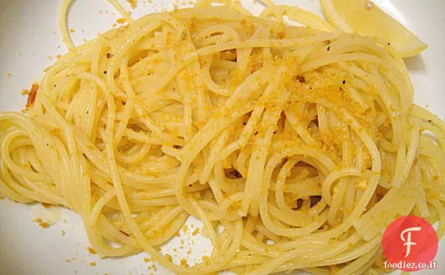 Cucinare il libro: Spaghetti con Bottarga sarda