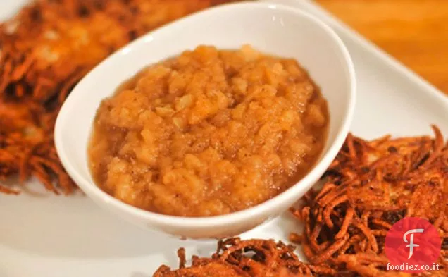 Burro marrone e cannella Salsa di mele