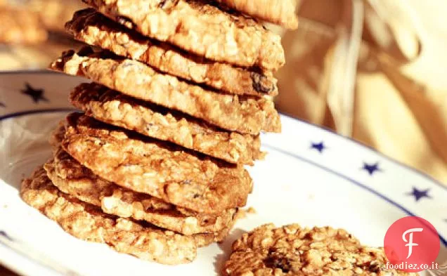 Biscotti giganti di farina d'avena