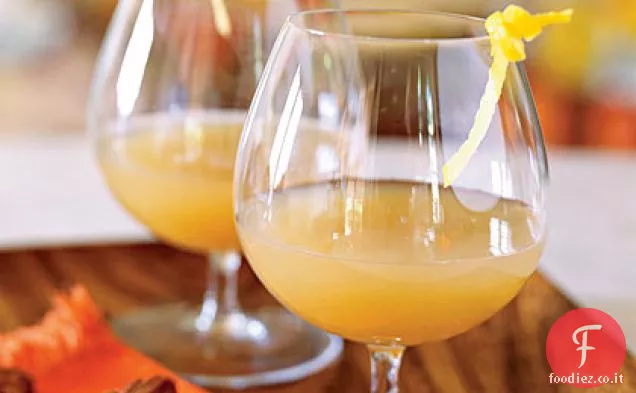 Gingered Pera e Brandy Cocktail