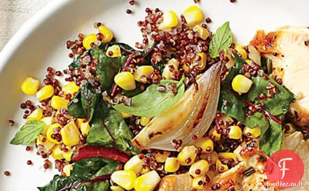 Quinoa di mais fresco