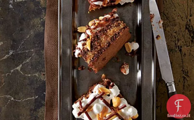 Burro di arachidi Mississippi Fango Brownies