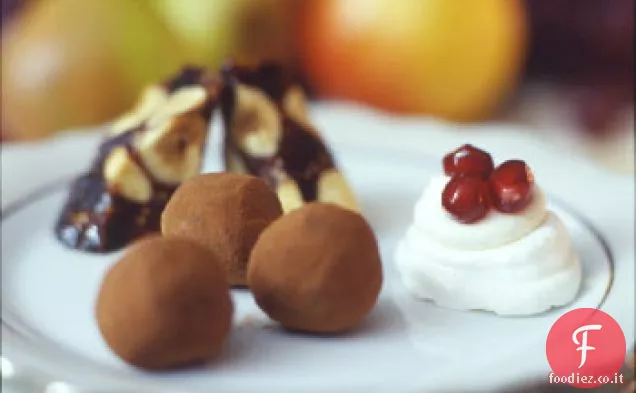 Tartufi di cioccolato Earl Grey