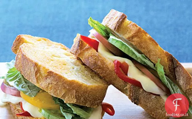 Panini Capresi alla Griglia