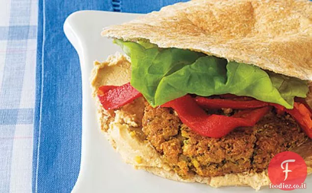 Pita di Falafel con salsa Tahini