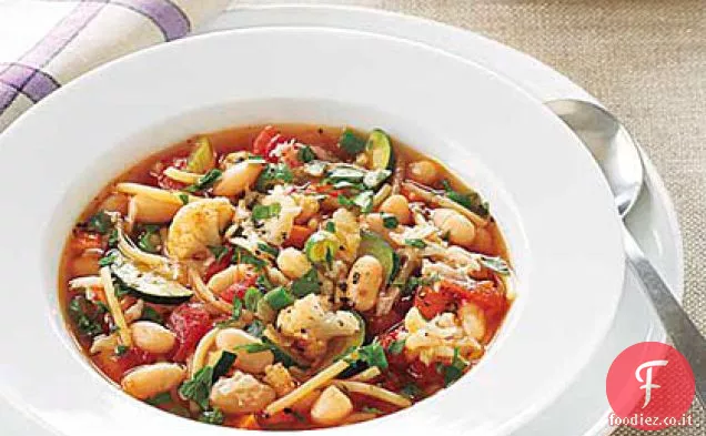 Minestrone di spaghetti
