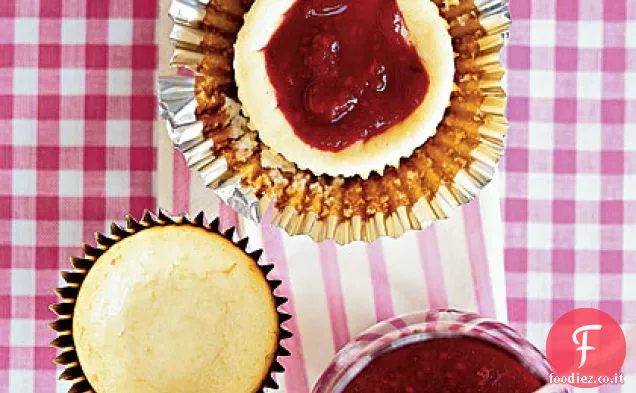Micro Mini torte di formaggio