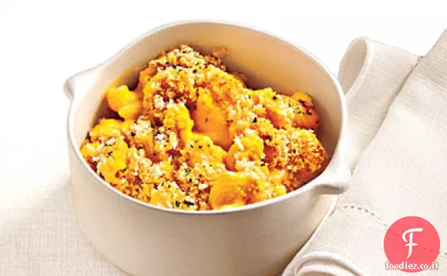 Maccheroni e formaggio cremosi e leggeri