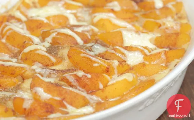 Durante la notte Pesche-e-Crema French Toast