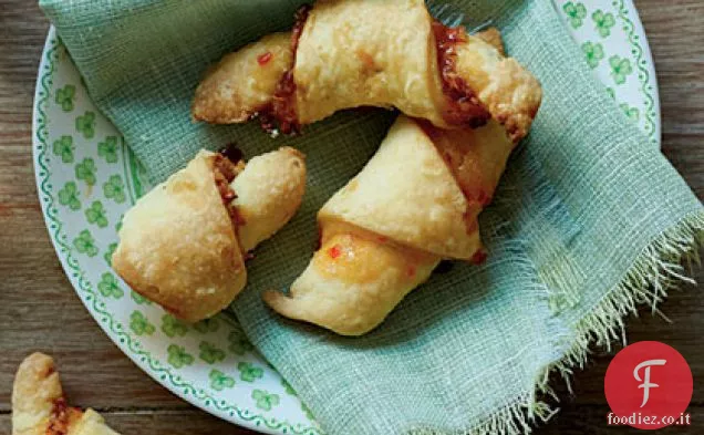 Gelatina di pepe-Rugelach di pecan