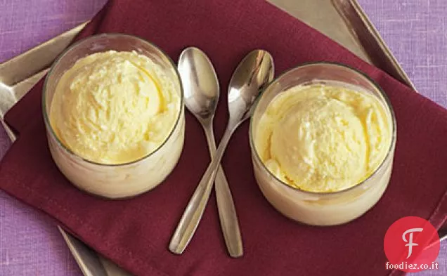 Crema pasticcera alla vaniglia congelata