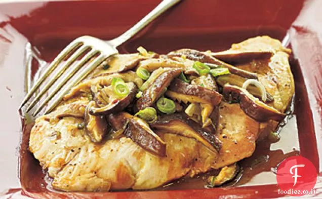 Pollo e Shiitake Marsala