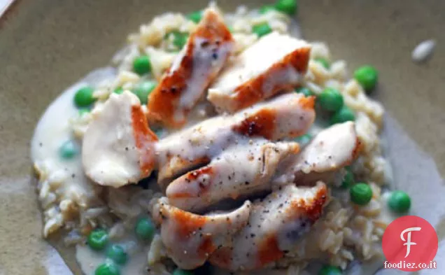 Cena stasera: pollo al limone con riso