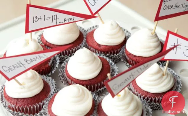 Crimson Tide Cupcakes