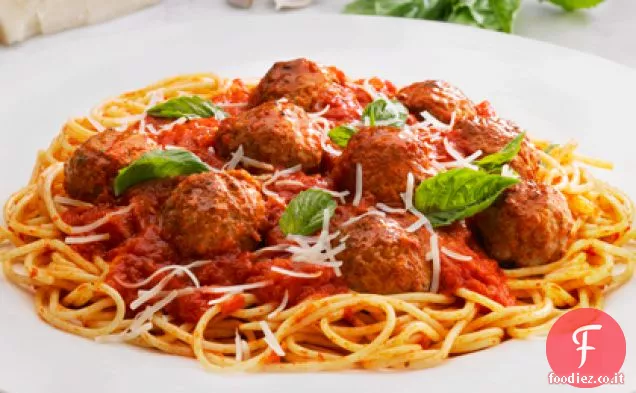 Johnsonville Polpette classiche e spaghetti