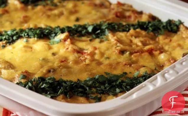 Casseruola di pollo King Ranch