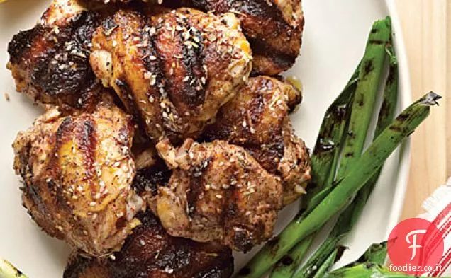 Zaatar e limone Pollo alla griglia