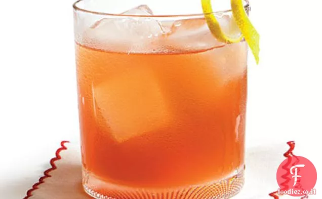 Sipper di mirtilli rossi