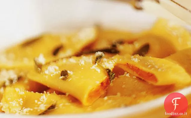 Pasta ripiena di zucca