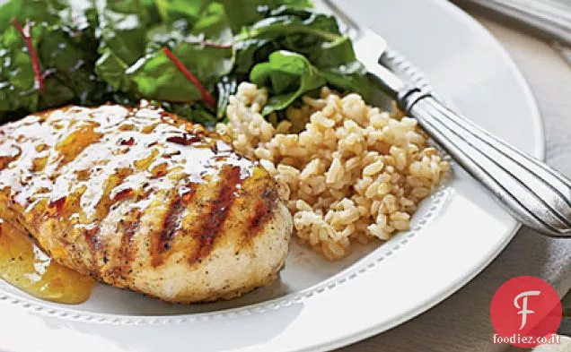 Pollo piccante con salsa di arancia-Chipotle