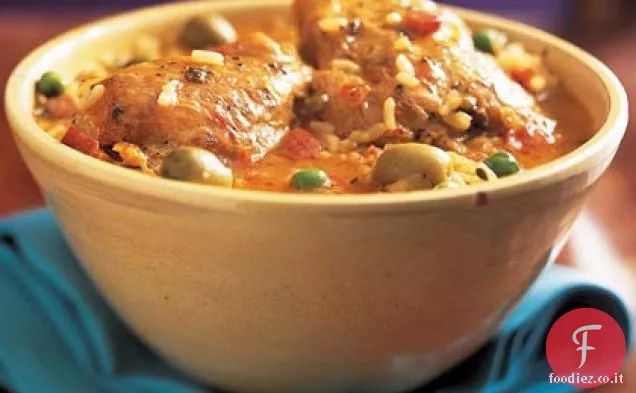Asopao de Pollo (Asopao di pollo tradizionale)
