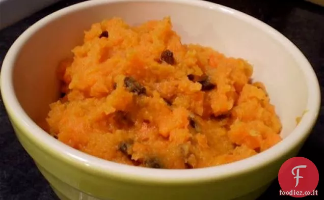 Sano e delizioso: poltiglia di carote e patate dolci