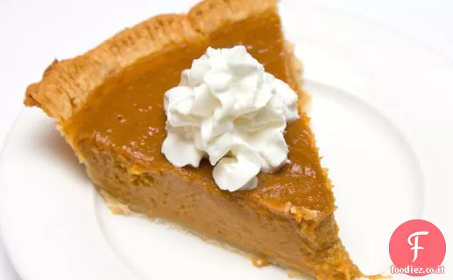 Torta di zucca illustrata di Cook