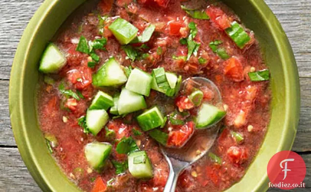 Gazpacho da giardino più semplice