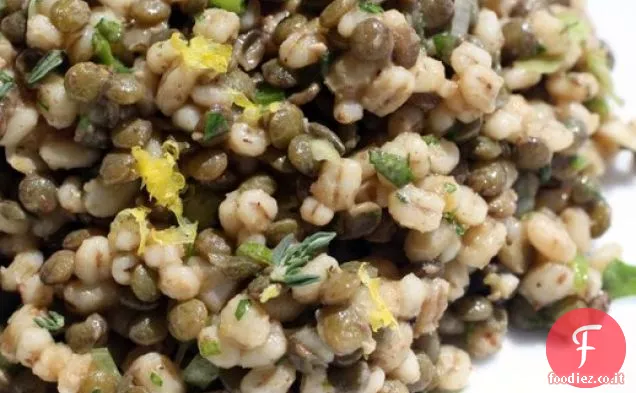 Francese in un lampo: Olivey Lenticchia francese e insalata di orzo