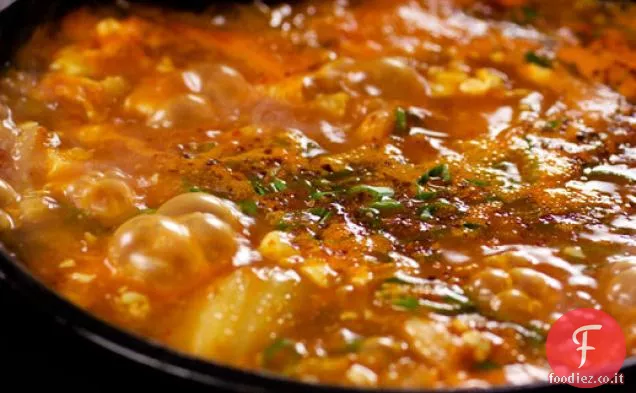 Soondubu Jjigae (stufato di tofu morbido coreano)