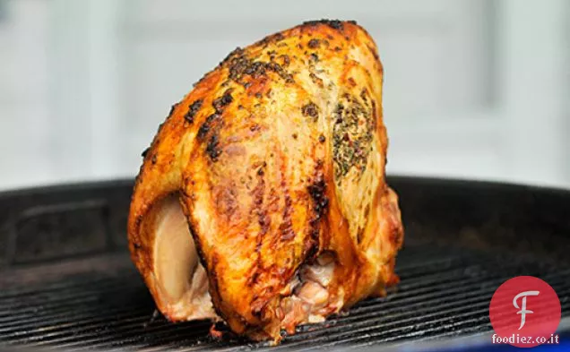 Petti di tacchino alla griglia arrostiti alle erbe