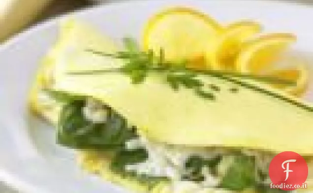 Frittata di spinaci e Gruyère