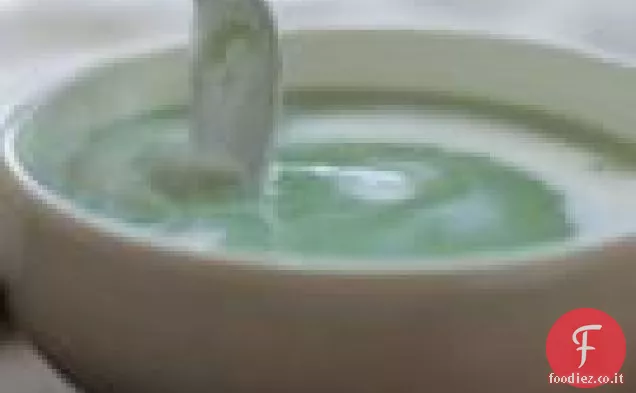 Zuppa di spinaci cremosa