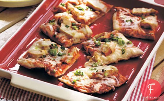 Pizza di pollo alla griglia