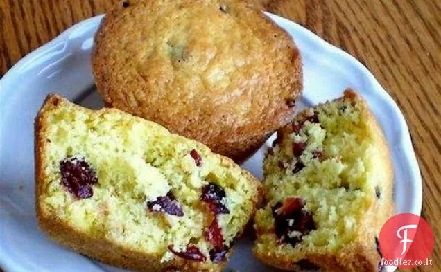 Sano e delizioso: muffin all'arancia e mirtillo