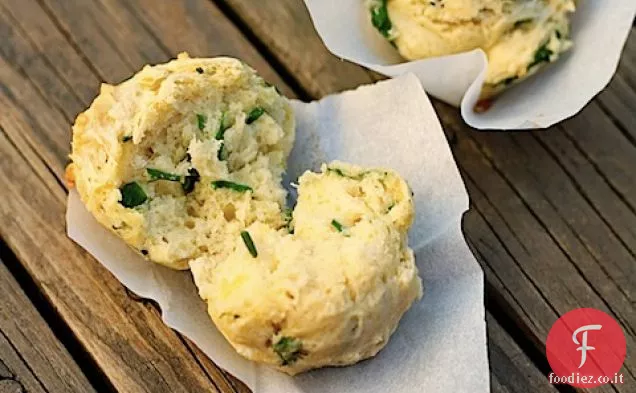 Muffin di spinaci al parmigiano