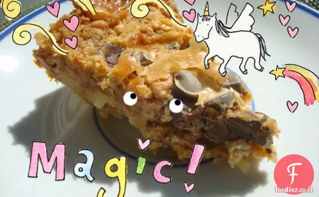 Cakespy: Torta magica della barra del biscotto