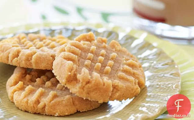 Biscotti al burro di arachidi morbidi