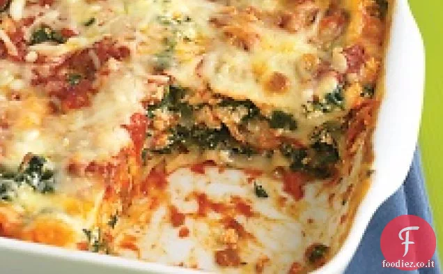 Lasagne di Spinaci e Prosciutto