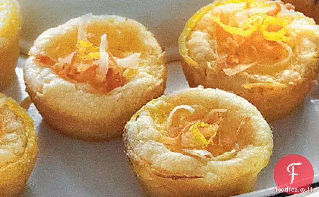 Crostate al limone e cocco