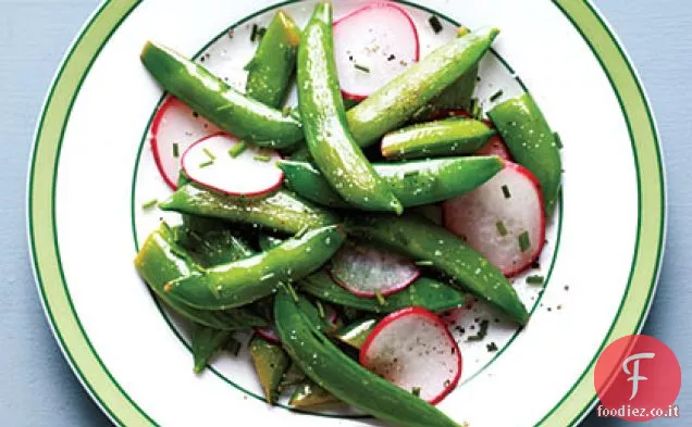 Snap Pisello e ravanello Sauté