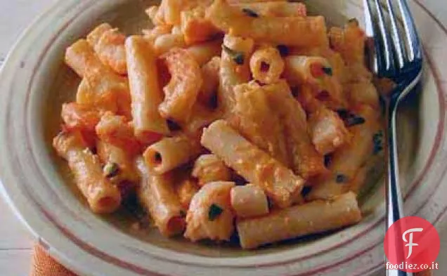 Ziti al forno con gamberi e Capesante