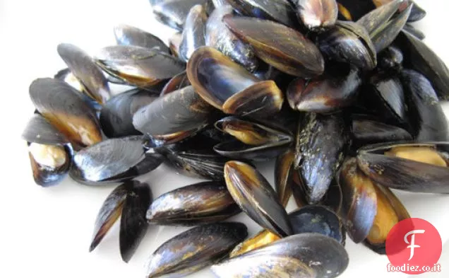 Cuocere il libro: Cozze al curry