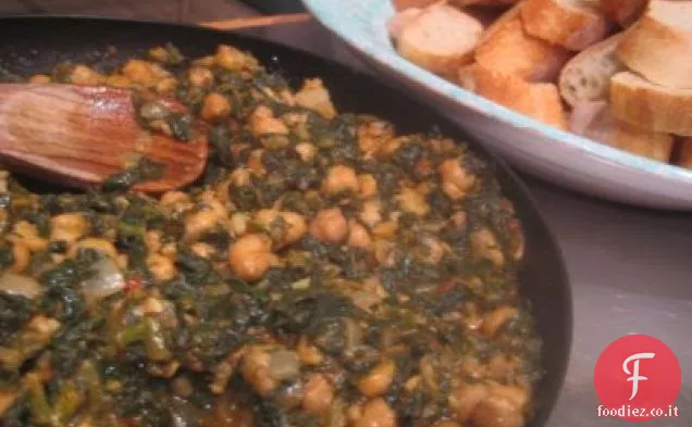 Stufato di ceci e spinaci andalusi