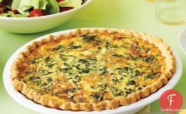 Quiche di spinaci e gruyère
